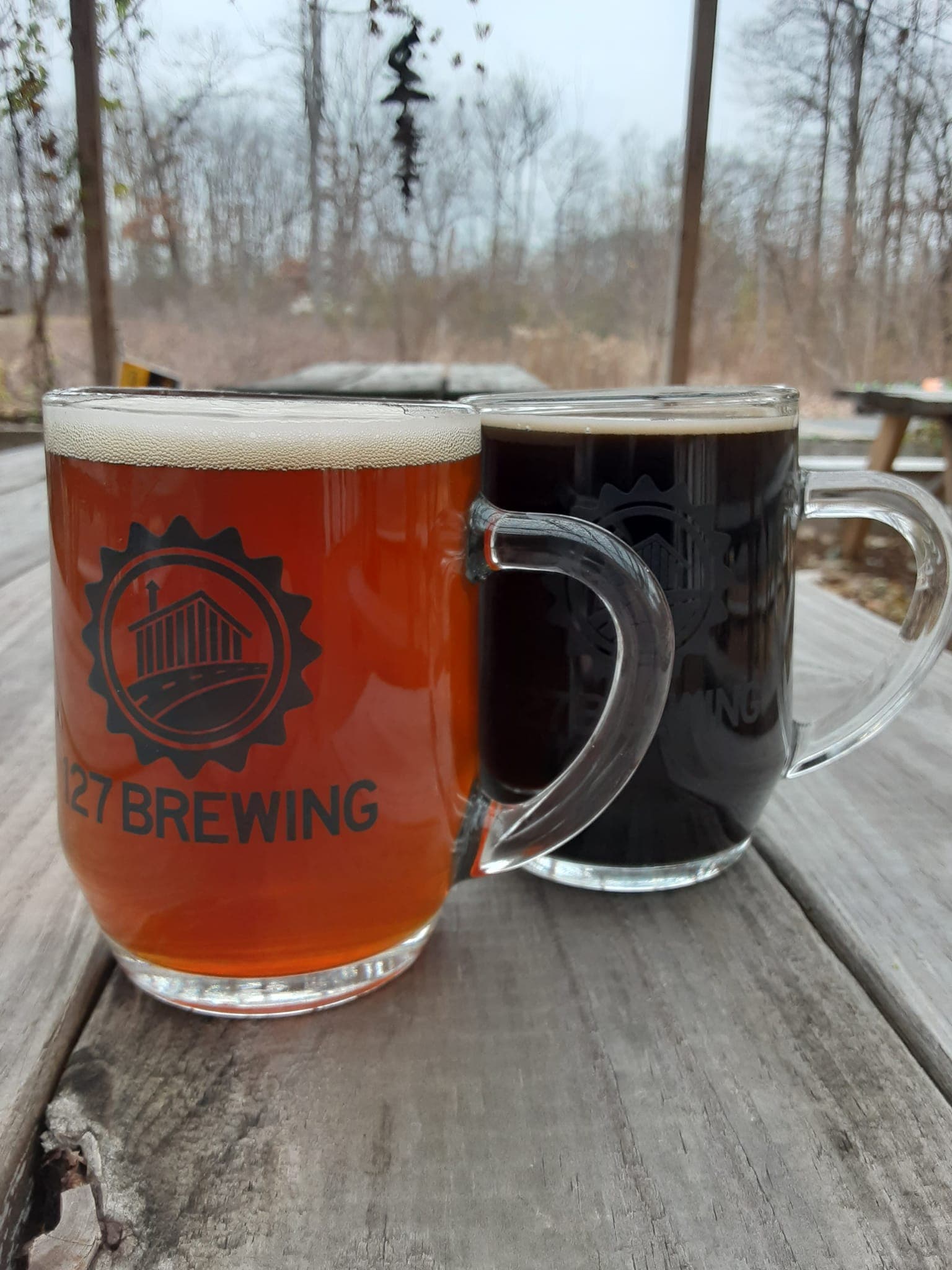 127 Brewing Outside