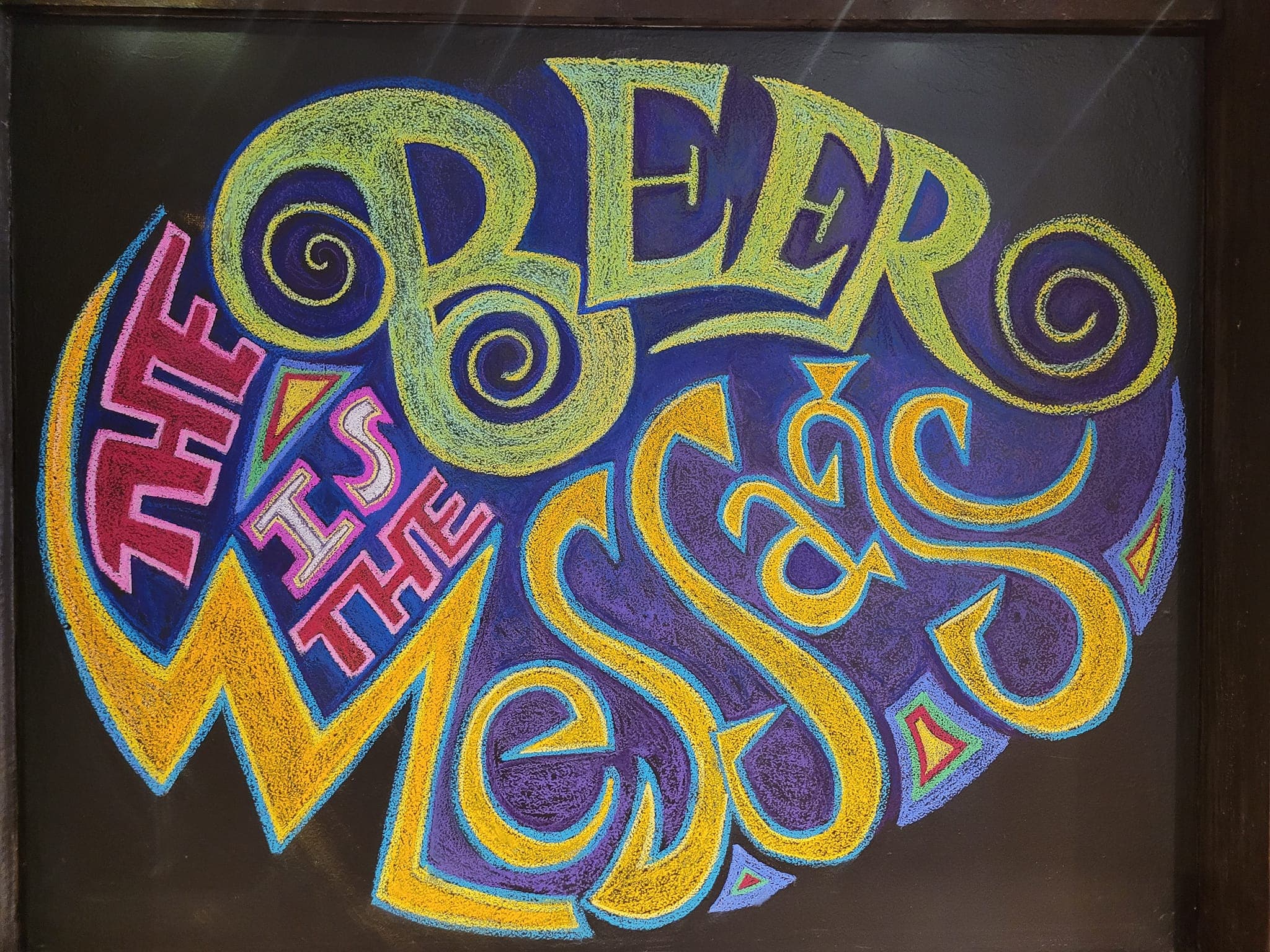 Beer is the message